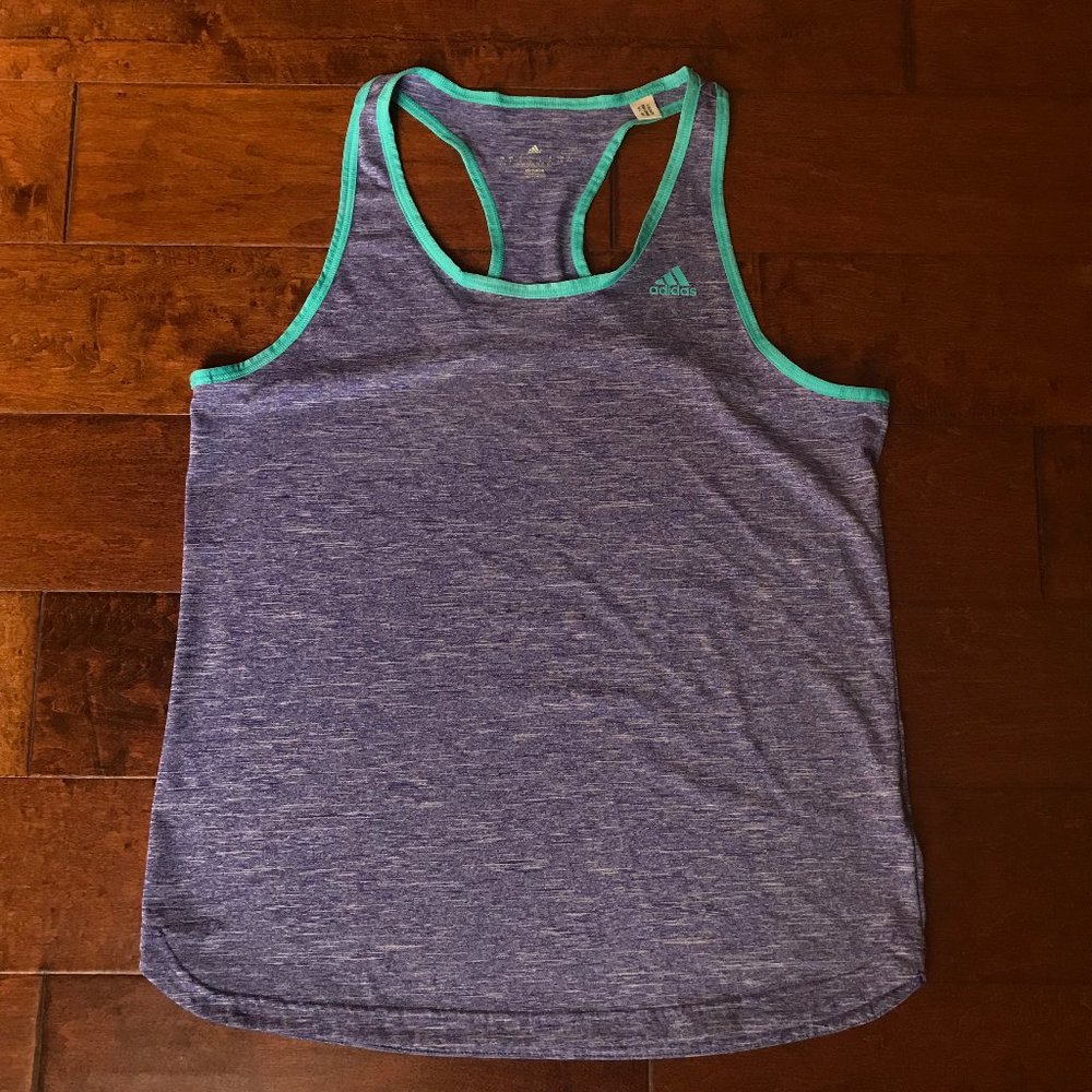 Adidas Climalite racerback tank • large
